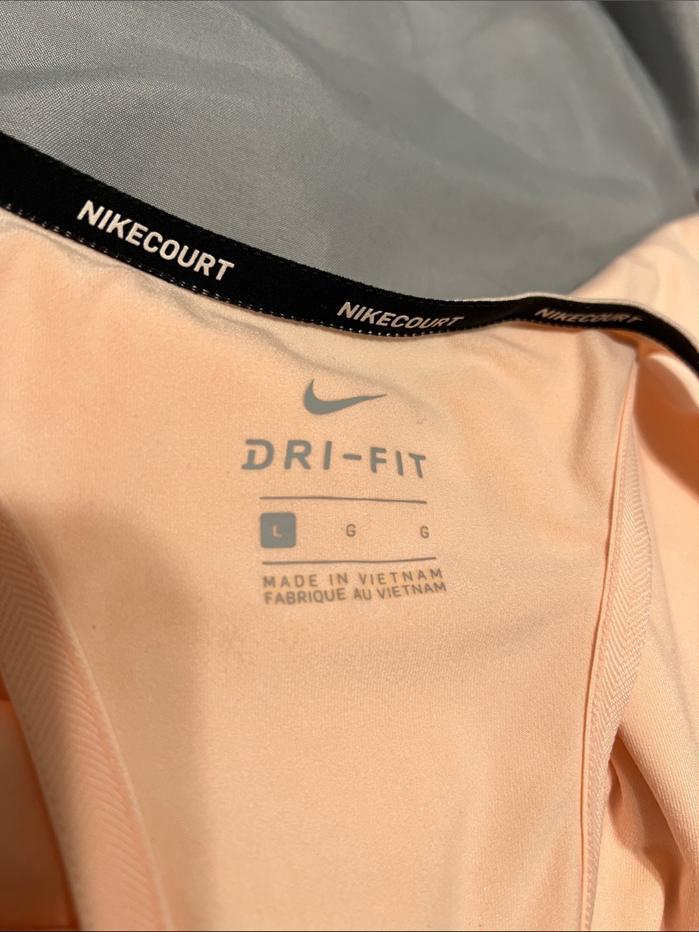 Nike Peach Racerback Dri-FIT Tank Top - Picture 2 of 2